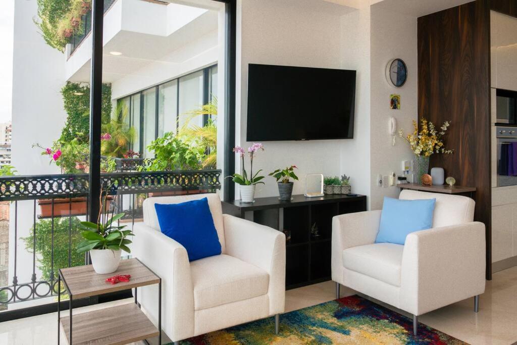 Luxury Oceanview Modern Condo ปูแอร์โตบาญาร์ตา ภายนอก รูปภาพ