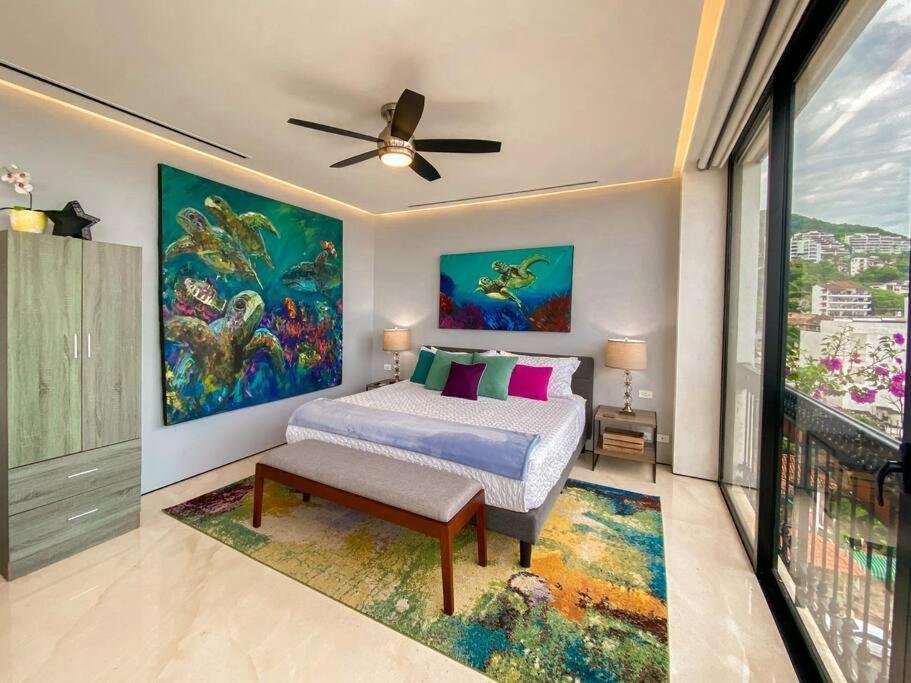 Luxury Oceanview Modern Condo ปูแอร์โตบาญาร์ตา ภายนอก รูปภาพ